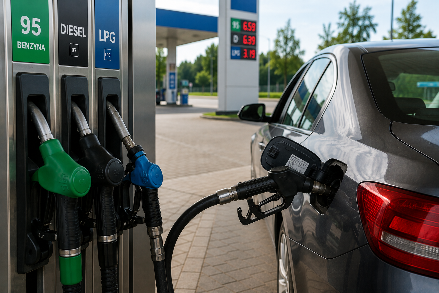 Benzyna, diesel czy LPG — co się bardziej opłaca?